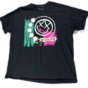 Blink-182 Black Men's XL T-shirt